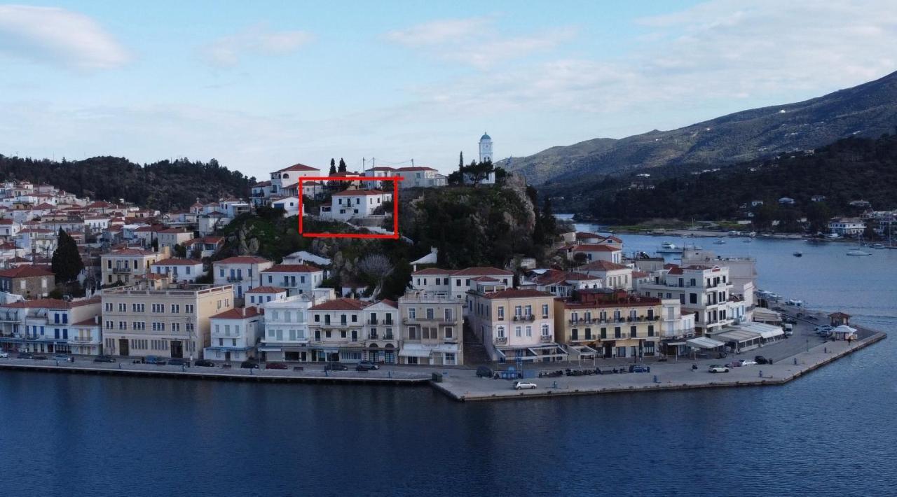 Kasteli Suite Poros Town Bagian luar foto